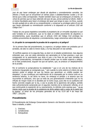 ENJ-400 Las Medidas Conservatorias