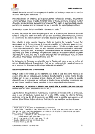 ENJ-400 Las Medidas Conservatorias