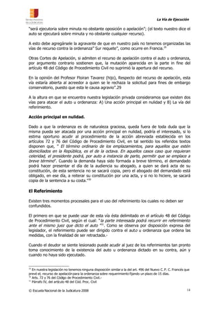 ENJ-400 Las Medidas Conservatorias