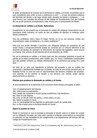 ENJ-400 Las Medidas Conservatorias