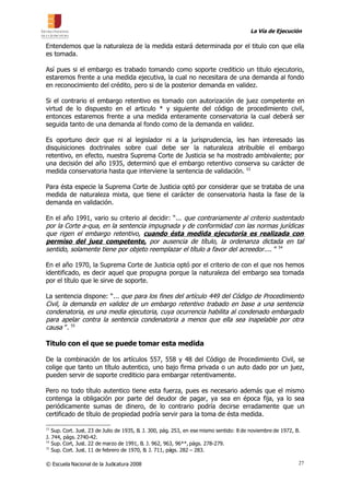 ENJ-400 Las Medidas Conservatorias