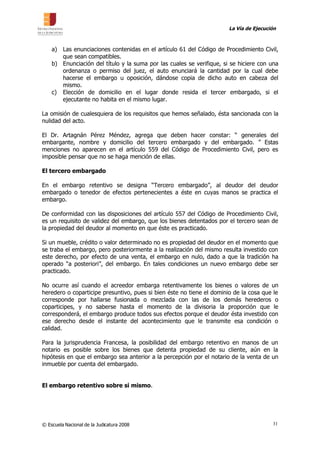 ENJ-400 Las Medidas Conservatorias