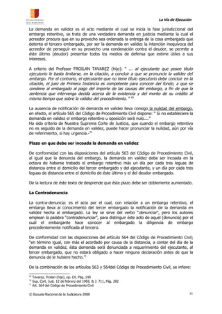 ENJ-400 Las Medidas Conservatorias