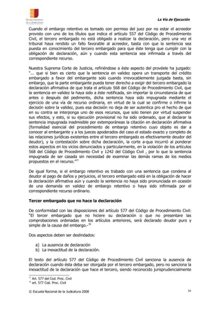 ENJ-400 Las Medidas Conservatorias