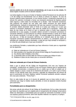 ENJ-400 Las Medidas Conservatorias