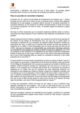 ENJ-400 Las Medidas Conservatorias