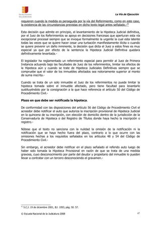 ENJ-400 Las Medidas Conservatorias