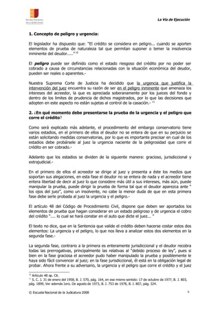 ENJ-400 Las Medidas Conservatorias