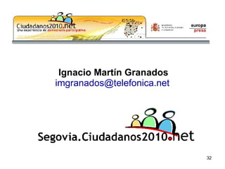 Ignacio Martín Granados [email_address]   