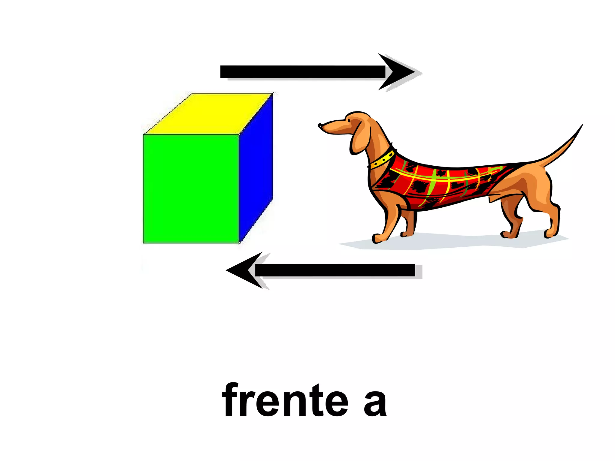 frente a