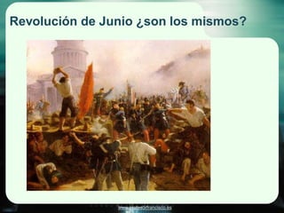 Revolución de Junio ¿son los mismos?




                www.profesorfrancisco.es
 