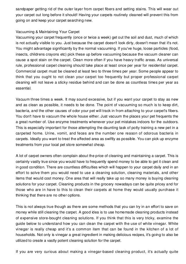 Las Vegas Carpet Cleaning Techs