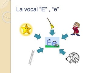 La vocal “E” , “e”
 