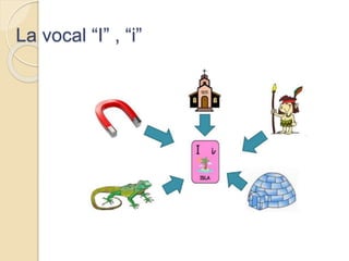 La vocal “I” , “i”
 