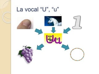 La vocal “U”, “u”
 