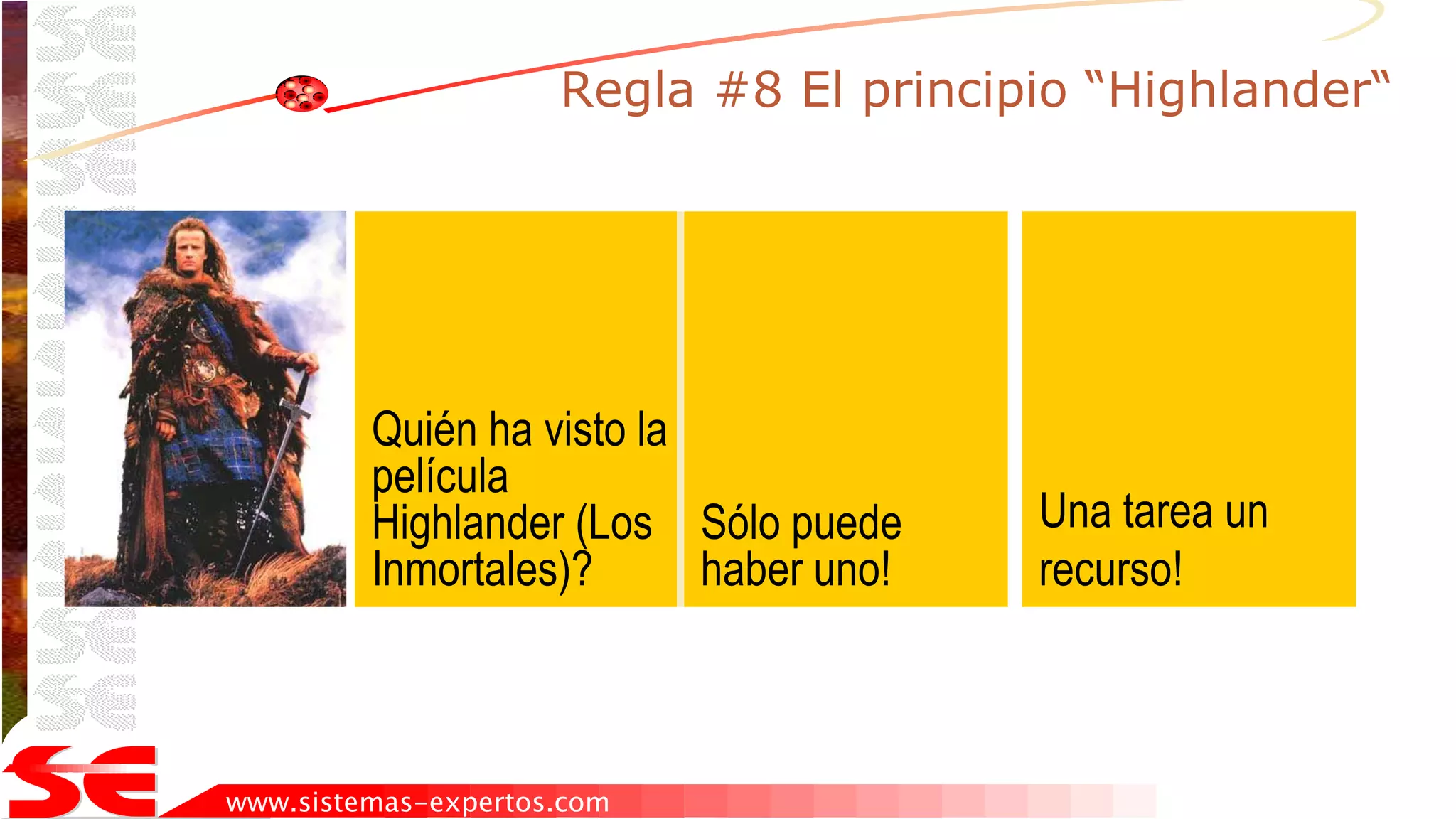 Las 10 reglas de oro para un optimo desempeño con Microsoft Project | PPT