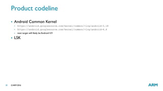LAS16-105: Walkthrough of the EAS kernel adaptation to the Android ...