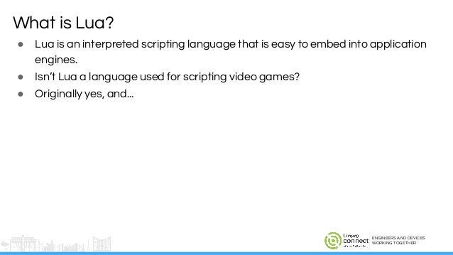 what is lua