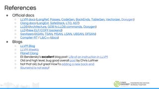 LAS16-501: Introduction to LLVM - Projects, Components, Integration ...