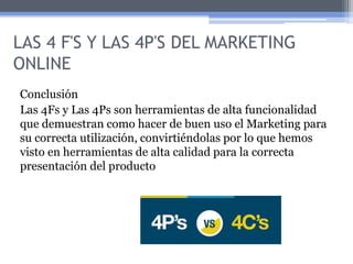 Las 4 f s del marketing online | PPTX