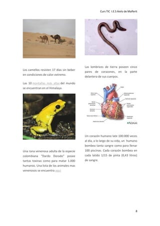 Las 50 curiosidades científicas más interesantes (1) | PDF