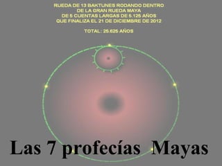 Las 7 profecías Mayas
 