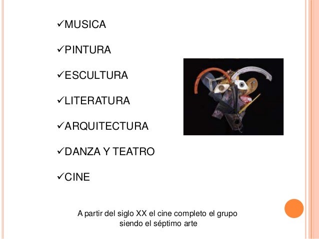Las 7 disciplinas canonicas del arte y practicas