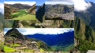 quechua
 
