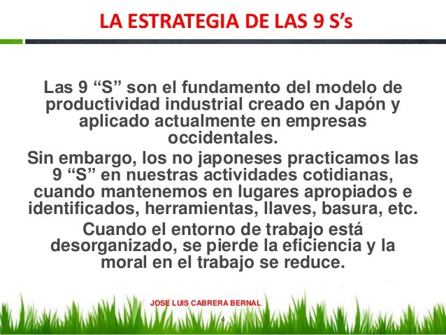 Las 9 s's