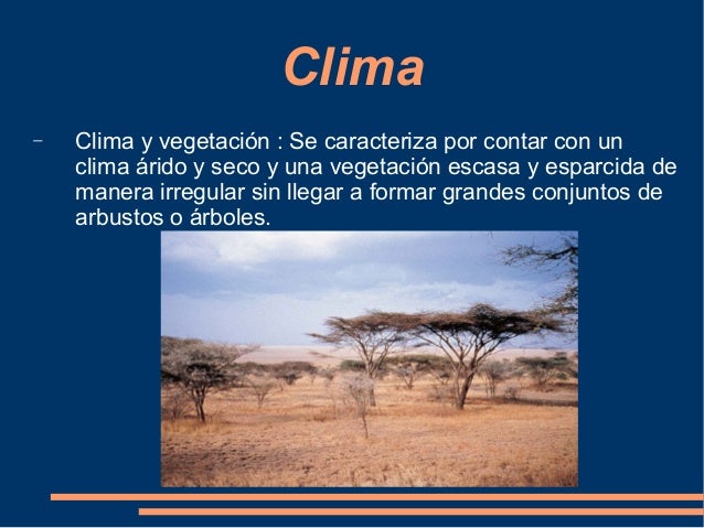 La sabana