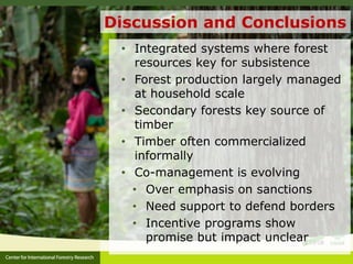 Reconciling policy and practice in the co-management of forests in indigenous territories