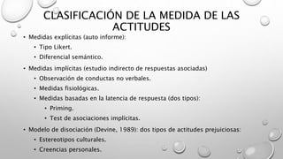 Las actitudes | PPTX