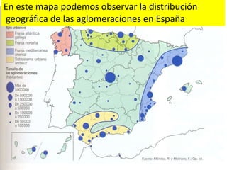 Las aglomeraciones urbanas | PPTX