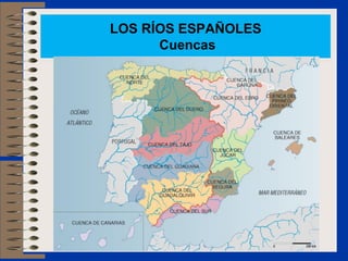 LOS RÍOS ESPAÑOLES
      Cuencas
 