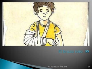 El brazo roto

Prof. Isabel Capela 2013-2014

22

 