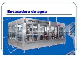 Envasadora de agua 