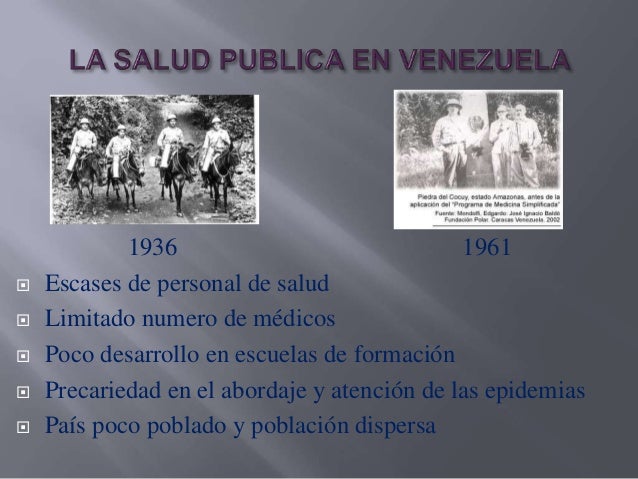 historia de la salud publica en Venezuela y su perspectiva en el nuev…