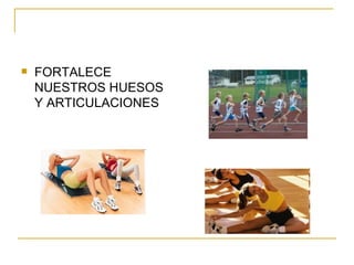 FORTALECE NUESTROS HUESOS Y ARTICULACIONES 