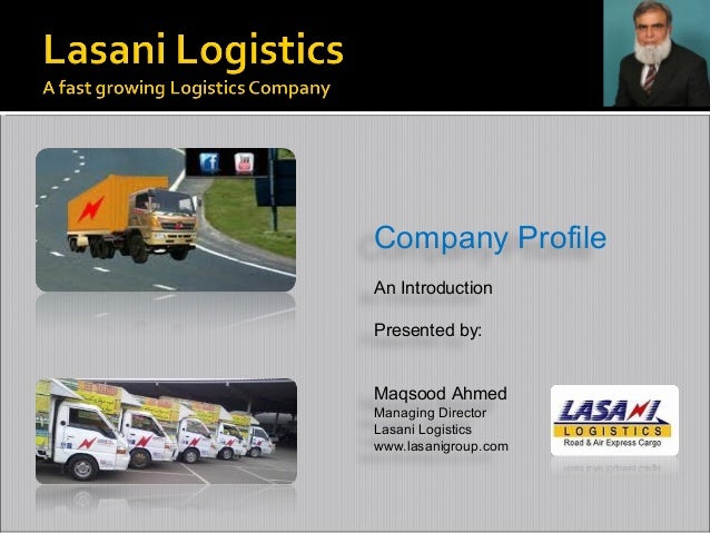 Lasani logistics presentation m