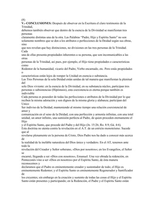 La santisima trinidad