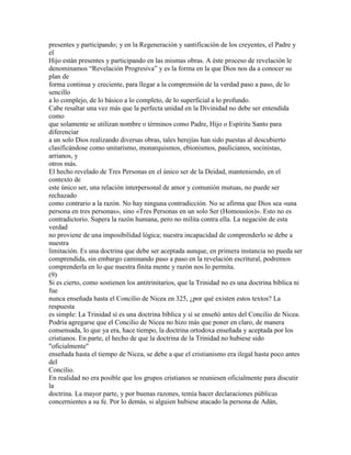 La santisima trinidad