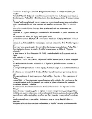 La santisima trinidad