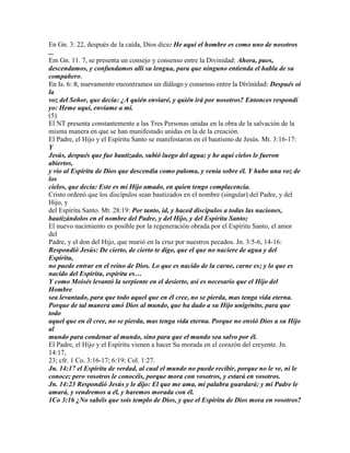 La santisima trinidad