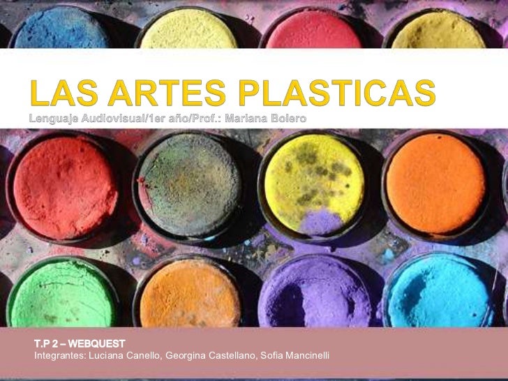 Las artes plasticas webquest tp2