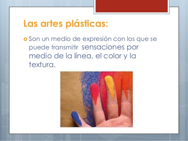 Las artes plásticas y su clasificación 2° grado