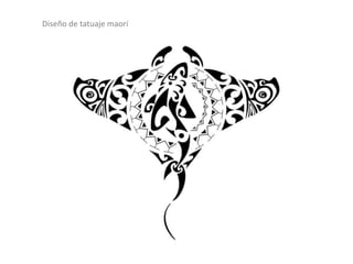 Diseño de tatuaje maorí
