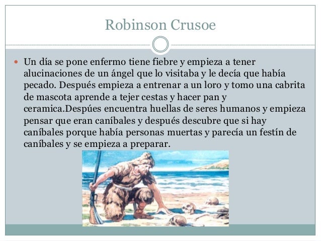 Las aventuras de robinson crusoe