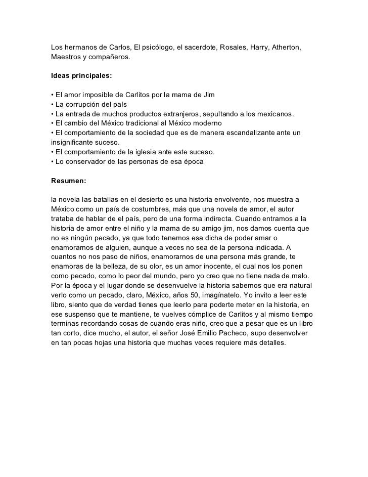 Las Batallas En El Desierto