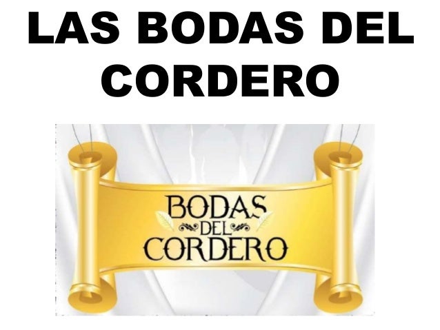 Las Bodas Del Cordero Aa