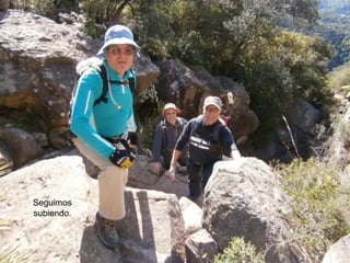 Seguimos
subiendo.
 